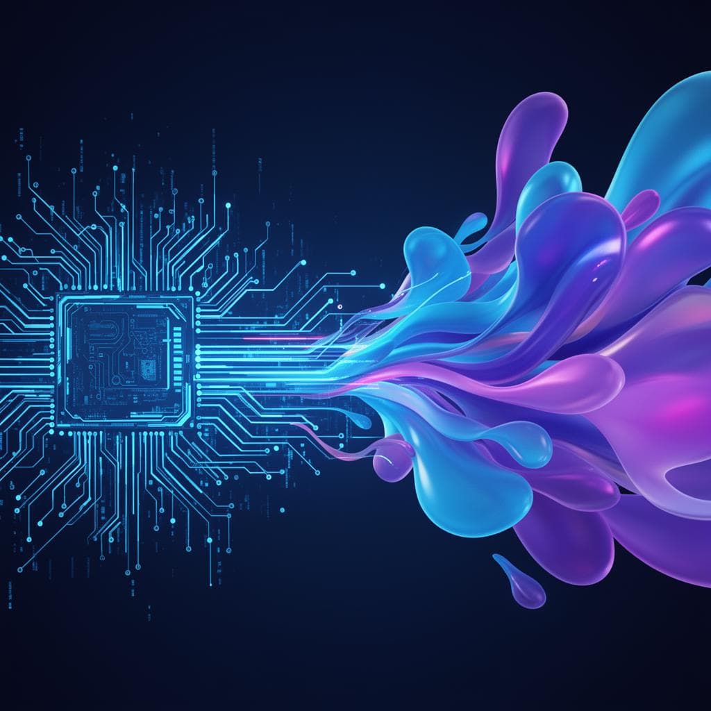 AI agents and autonomous enterprise systems visualization